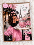 Café de Flore A4 Print