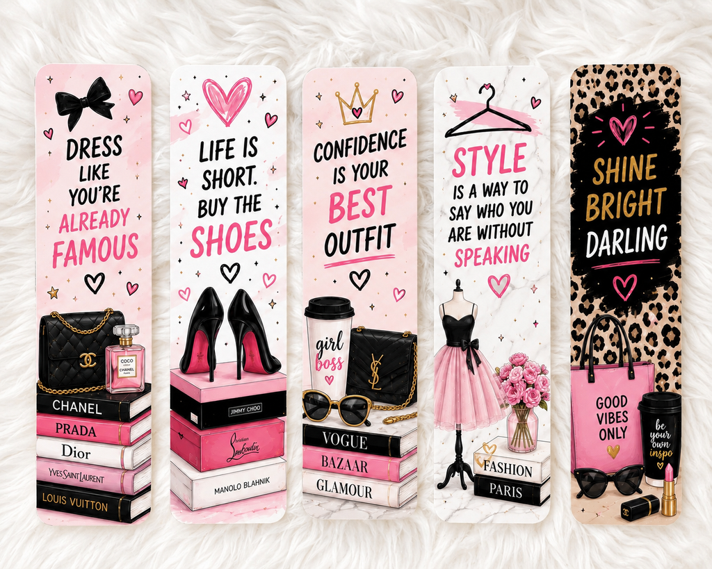 Fashion Quote Bookmarks
